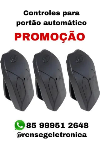 Controles para portão automático em PROMOÇÃO!