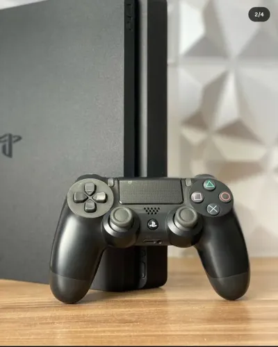 Playstation 4 slim 2 controles garantia da loja