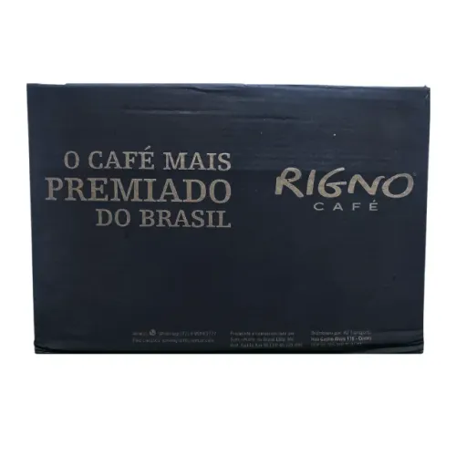Café Rigno 100% Arábica em Caixa Fechada Moído e Grãos - Ofertas para Atacado e Revenda