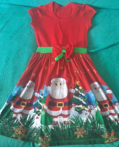 Vestido de Natal Tamanho 4