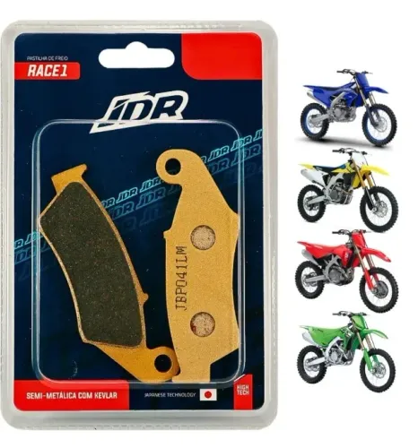 Pastilha de freio dianteira moto honda yamaha suzuki kawasaki pastilha freio moto