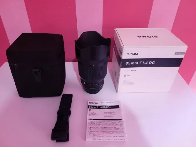 Lente Sigma 85mm f1.4 Art para Canon