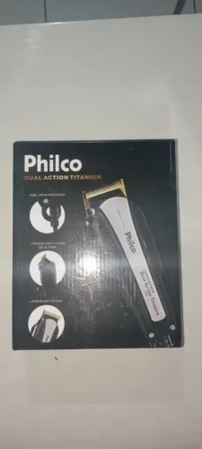 Máquina de cortar cabelo Philco Dual Action Titanium - ainda na caixa original