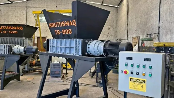 Triturador Shredder TR-800 Brutusmaq para Indústria 
