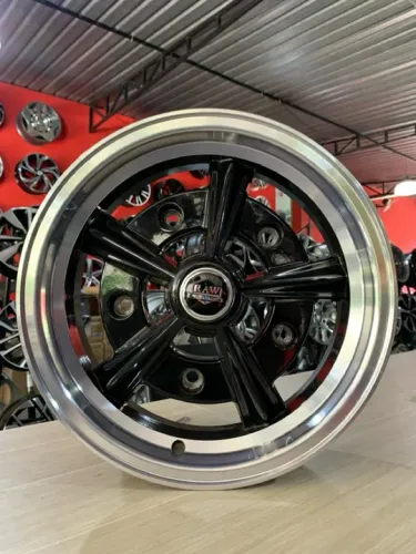 Roda Raider 5x205 2tlas - Fusca 5,5x6,5 RAW De Epoca