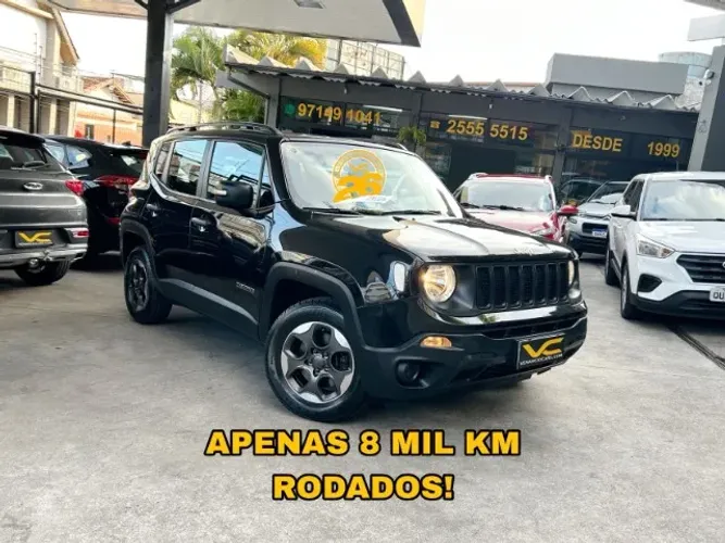 Jeep Renegade Sport 1.8 4X2 Flex Manual - Apenas 8 mil km rodados!