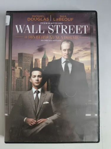 Dvd Wall Street O Dinheiro Nunca Dorme 