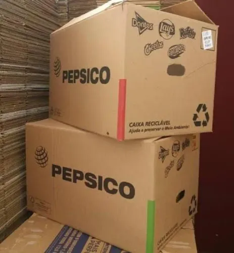 Caixas recicladas para Mudança