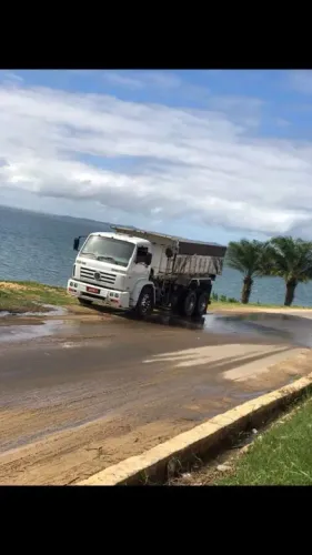 Areia brita aterro po de pedra areia lavada e mais