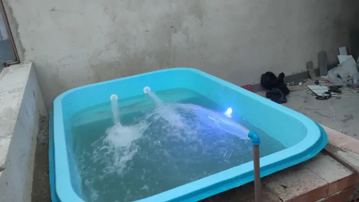 Instalação de piscina de fibra, com 12 anos de garantia 