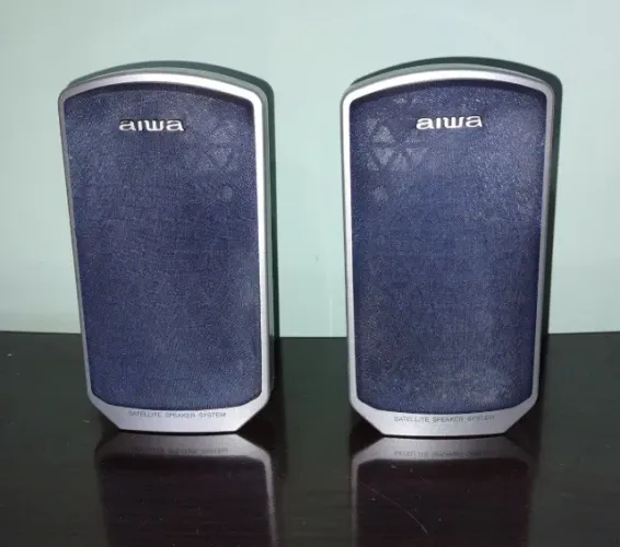 Par de Caixas acústicas "satélite" surround Aiwa SX-S85YL originais do NSX-SZ809