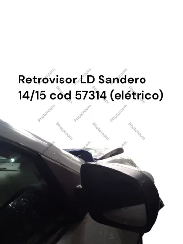Retrovisor LD Sandero 14/15 elétrico