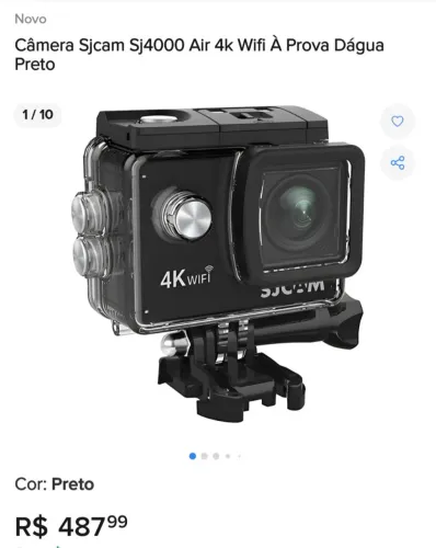 Câmera de ação sjcam 4000 Air,(tipo Go pró)