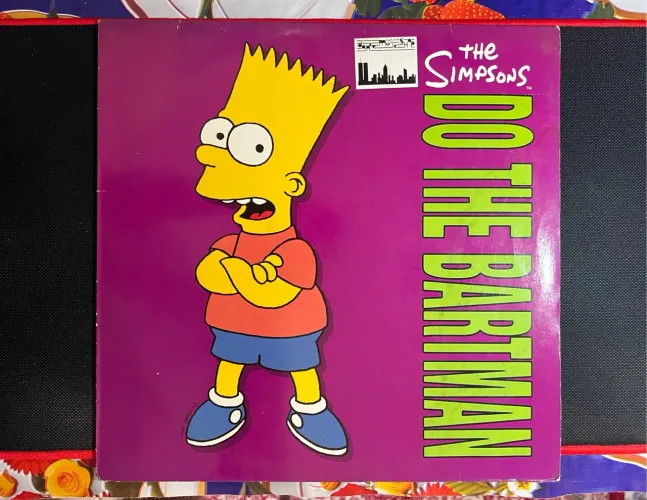 Raríssimo Disco de Vinil LP Simpsons Do The Bartman
