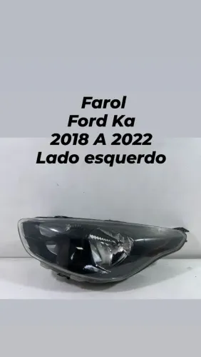 Farol Ford Ka 2018 a 2022 - Lado Esquerdo