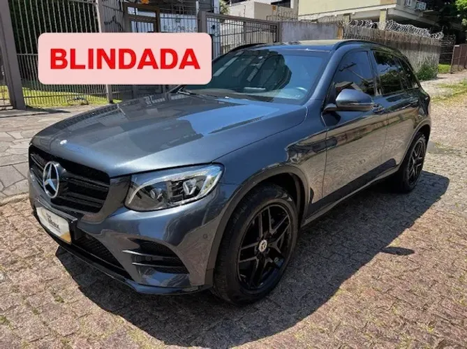 MERCEDES GLC 250 2.0 CGI GASOLINA 4MATIC 9G-TRONIC 2016 !! BLINDADA !!