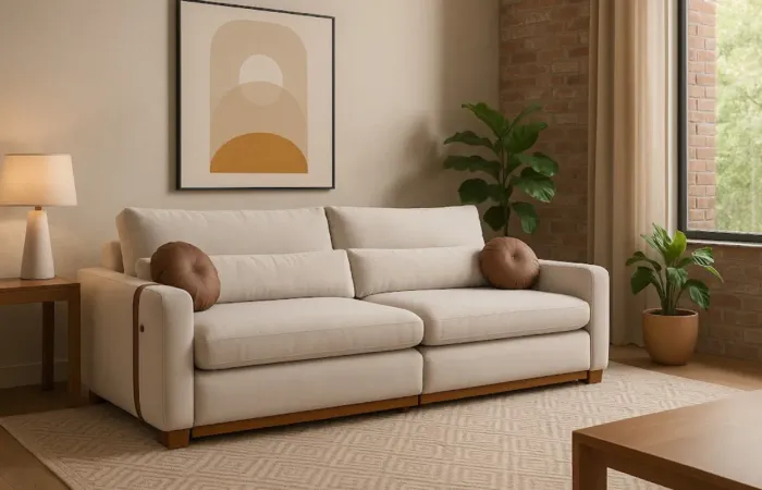 Sofá Cama Retrátil Leme t64