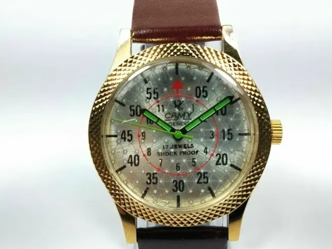 Relógio RARO Mecânico Suíço Camy Geneve  Funcionando Perfeitamente