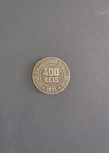 Moeda 400 Réis 1931