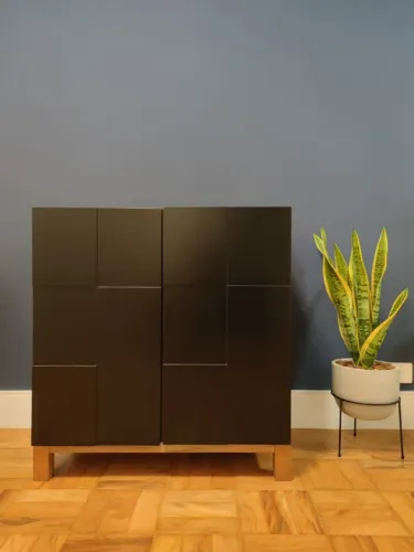 Buffet Preto 2 portas 