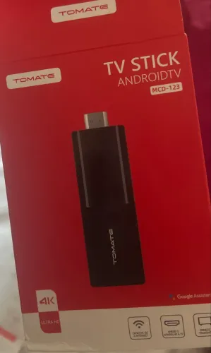 TV Stick Android TV Tomate MCD-123 - 4K Ultra HD
