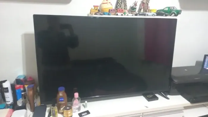 Smart TV Philco 55 polegadas - funcionando, com defeito na imagem problemas com display