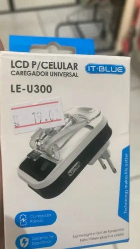 Carregador de Bateria Universal Externo Le-U300 Loja Coimbra Computadores Entregamos