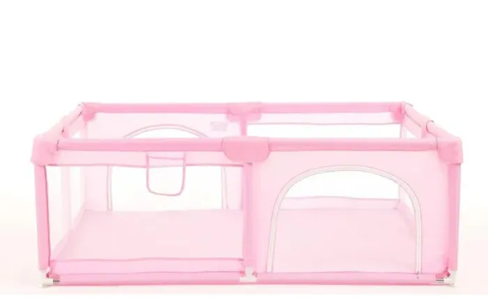Cercadinho rosa para bebê - Grande