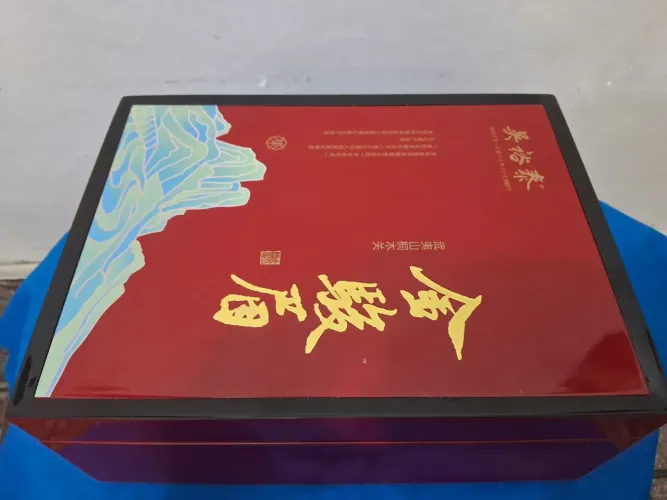 Caixa de Chá Tradicional Chinesa laca - Edição Luxo Colecionável<br>