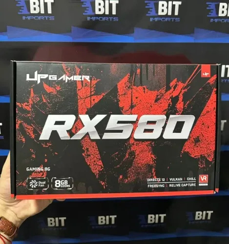  RX 580 GDDR5 8GB  UPGAMER | Nova Lacrada | Original
