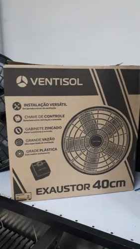 Ventilador Axial Exaustor 40cm - Ventisol - Sadi