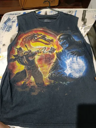 Camisa mortal Kombat piticas G