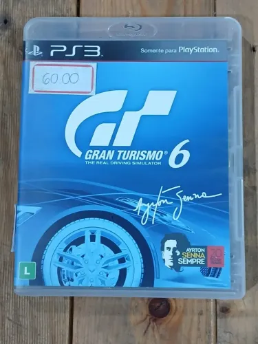 JOGO PS3 GRAN TURISMO 6 60,00
