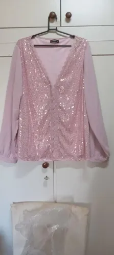 BLUSA BORDADA TAMANHO G /GG