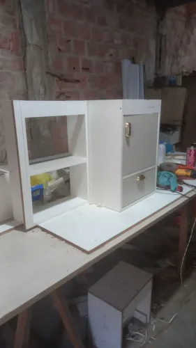 Armário planejado branco