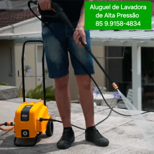 Aluguel de Lavadora de Alta Pressão
