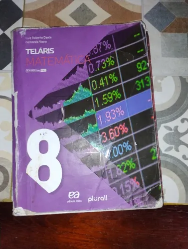 Livro matemática Telaris 8 ano 