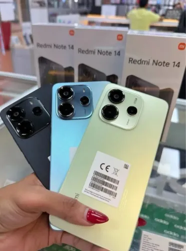 REDMI NOTE 14 8/256 GB LACRADO Versao Global Entrega Gratis Pelicula Capa Rapido