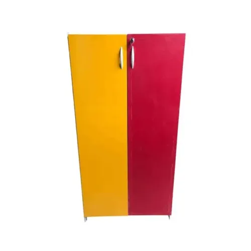 Armário escolar 2 portas - MDF com portas fórmica colorida