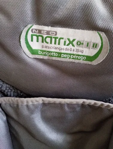 Bebê conforto Cadeirinha Burigotto Peg-Pérego Matrix O+ I II