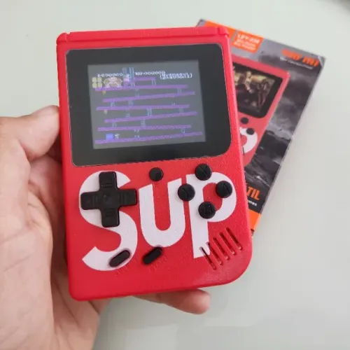 Mini Videogame 400 Jogos Vermelho