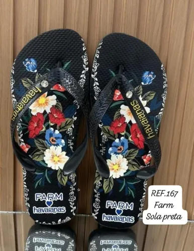Chinelos FARM atacado e varejo