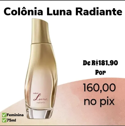 Colônia Luna Radiante 75ml