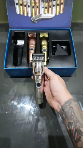 Máquina de cortar cabelo gamma x-ergo