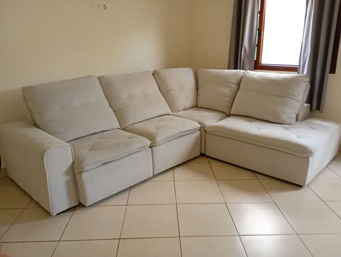 Sofá retrátil e reclinável linha Premium 