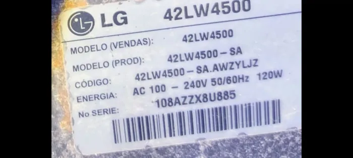 Placas para tv LG 42 Lw4500
