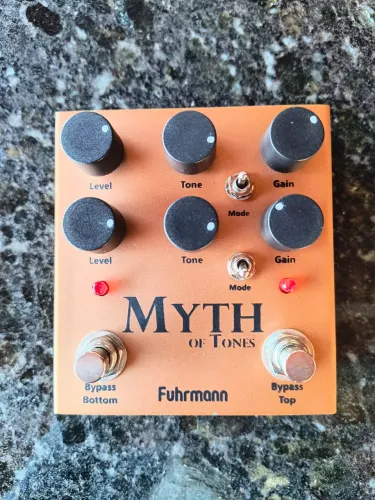 Myth of Tones Fuhrmann Overdrive Duplo Compacto na Caixa!