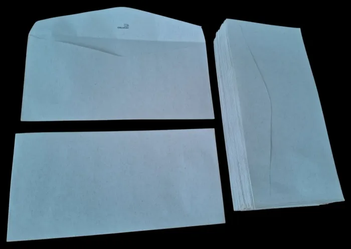 Pacote 100 Envelopes para Cartas - Novos 23 cm x 11,5 cm peso unitário 5 gramas