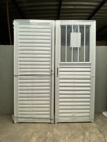 PROMOÇÃO DE NATAL - PORTAS DE ALUMÍNIO BRANCO 60cm 70cm 80cm