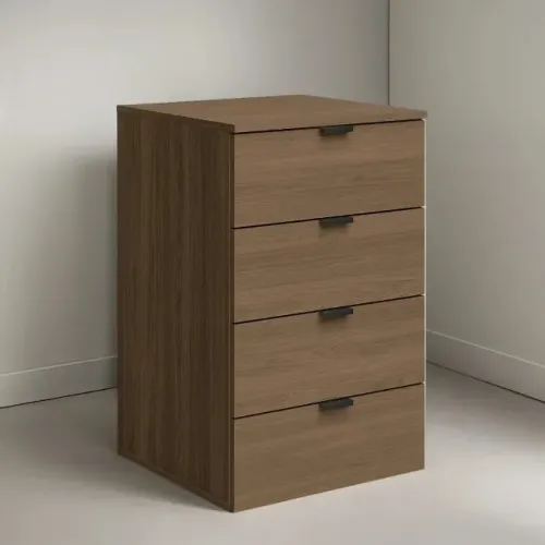 Gaveteiro Volante 4 Gavetas Carvalho Munique F204 - Kappesberg